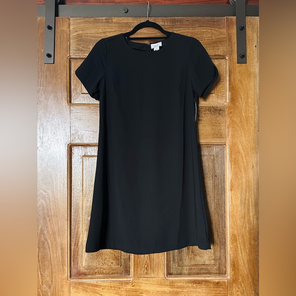 Old Navy Short Sleeve Crew Neck A-line Shift Mini Dress